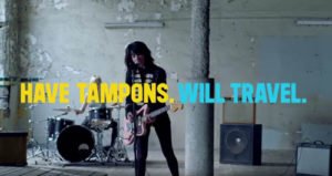 Have tampons will travel